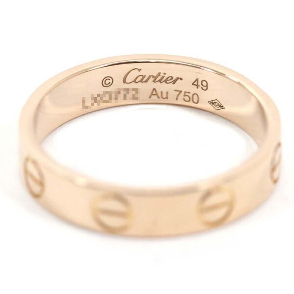 CARTIER Authentic 18k Gold Love Wedding Ring #49 - Picture 6 of 8